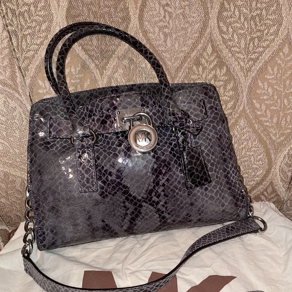 Michael Kors Handbags - Snakeskin MK Bag